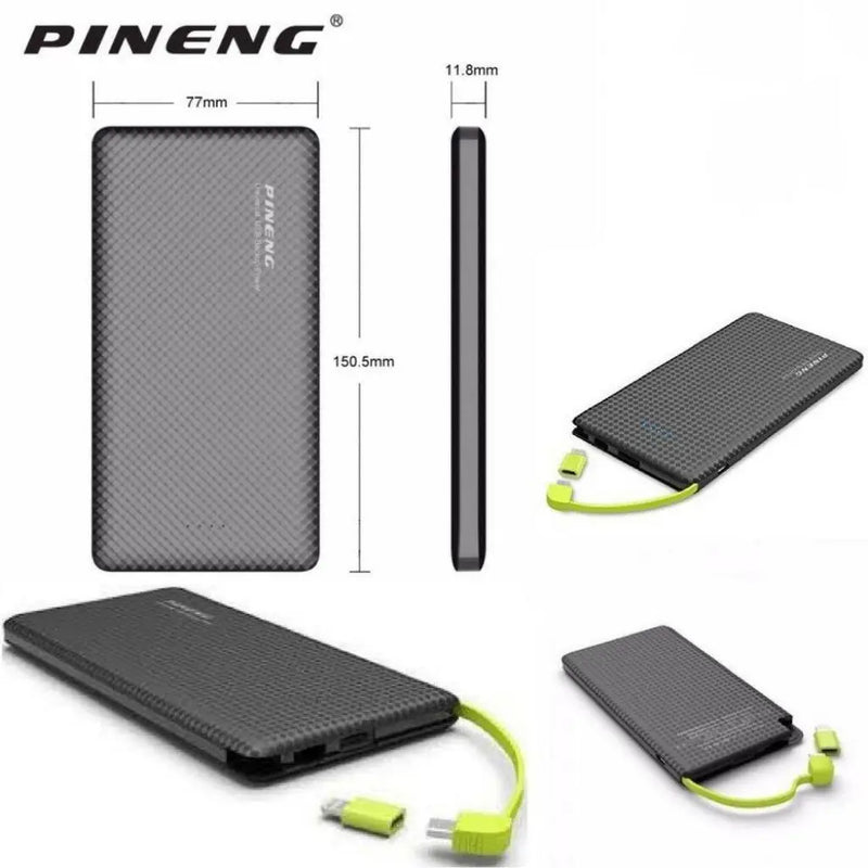 Carregador Portátil Power Bank 10.000mah Pineng-V8