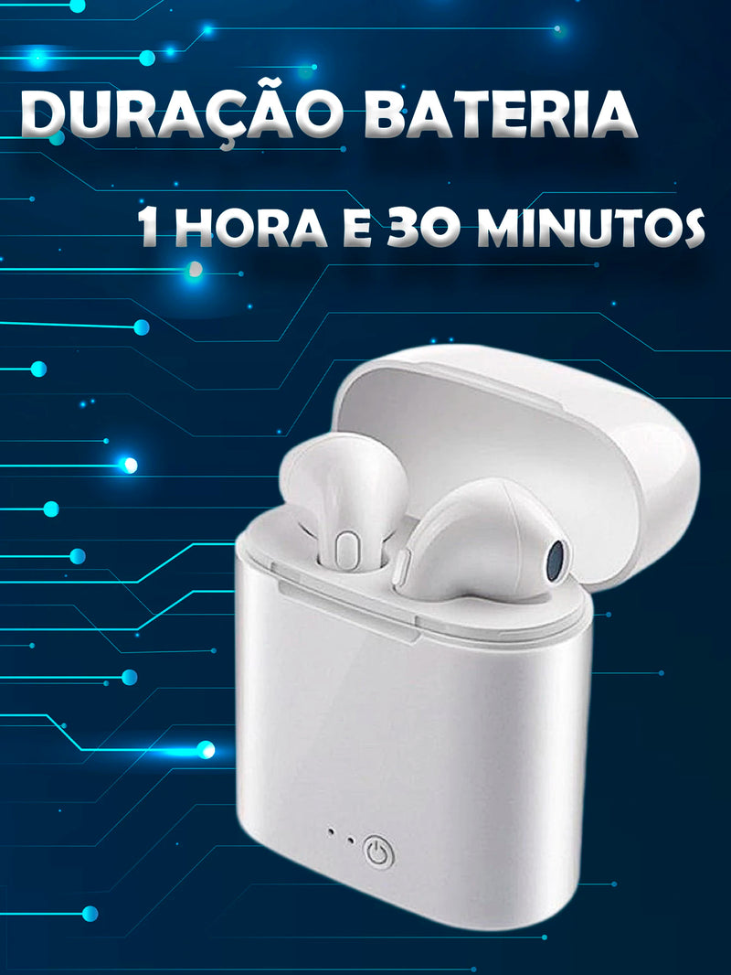 Fone De Ouvido Sem Fio i7S Bluetooth